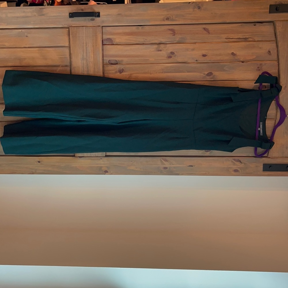 Green jumpsuit